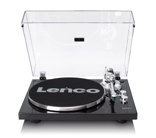 Lenco LBT-215BK Manualny Napęd paskowy, Przedwzmacniacz Bluetooth Czarny - Kup na Raty - RRSO 0%