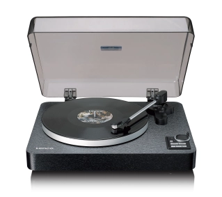 Lenco LBTA-165BK Automatyczny Napęd paskowy, Przedwzmacniacz Bluetooth Czarny - Kup na Raty - RRSO 0%