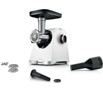Maszynka do mielenia mięsa Bosch MultiPower Series 6 MFWS609W 2100W 3 sitka