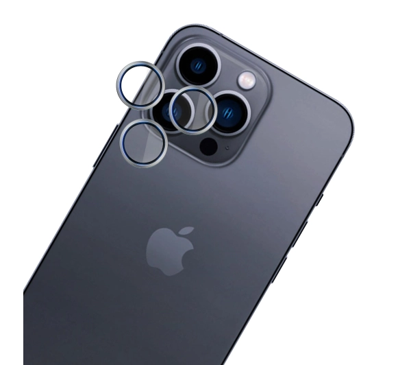 3mk HARDY Lens Protection Pro Silver do iPhone 16 Pro / 16 Pro Max