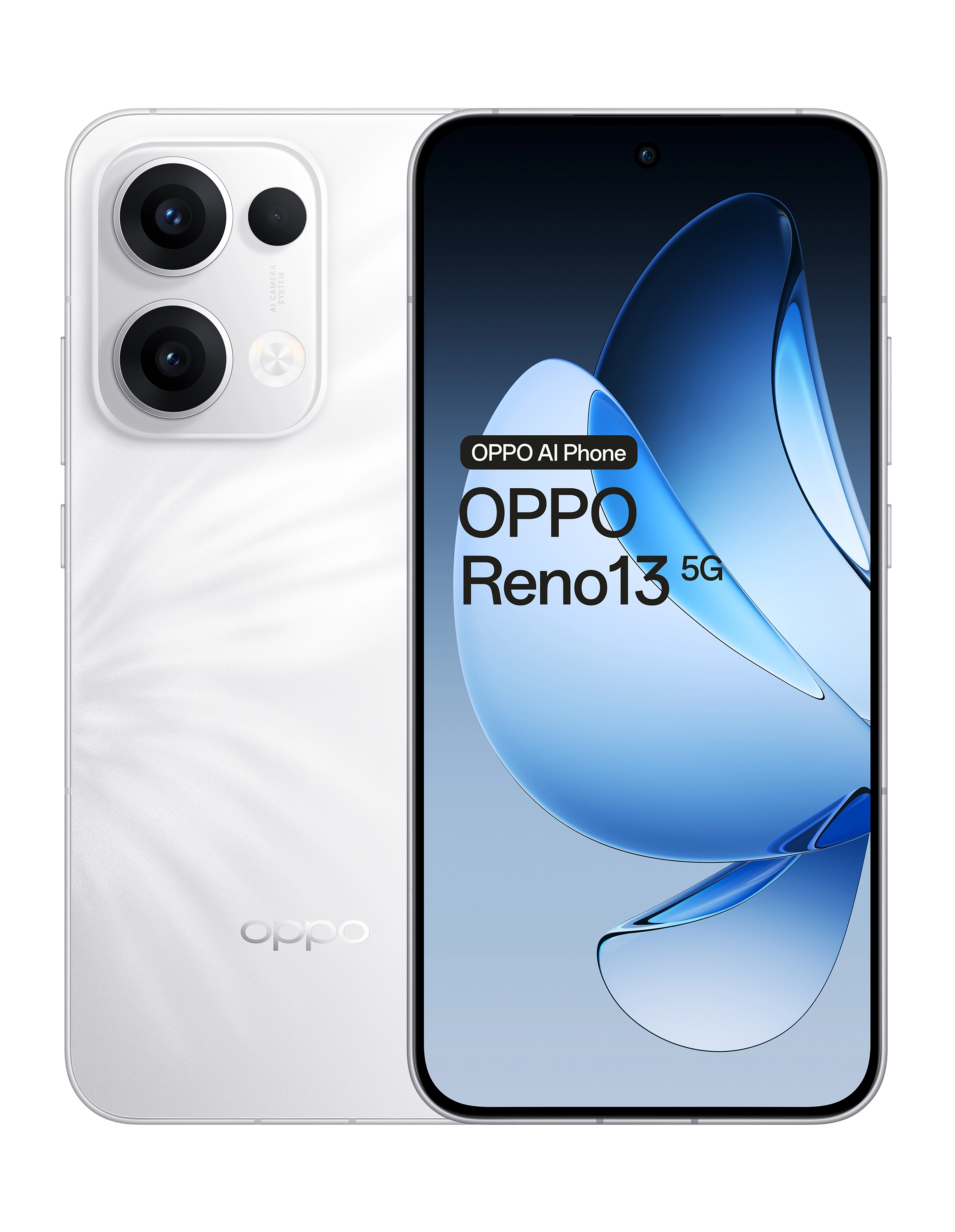 Smartfon OPPO Reno13 5G 12/256GB Funkcje AI 6,59" 120Hz 50Mpix Biały