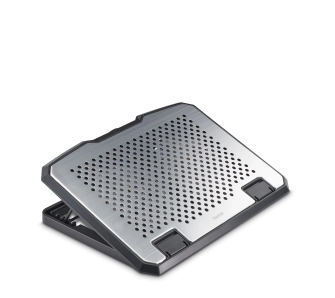Podstawka chłodząca Hama 126807 Aluminium 13,3-15,6" Srebrno-czarny