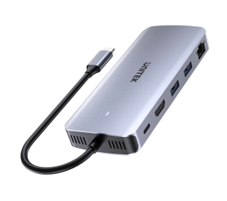 Unitek D1120A01 10 Gbps Obudowa na dysk M.2 HDMI Szary