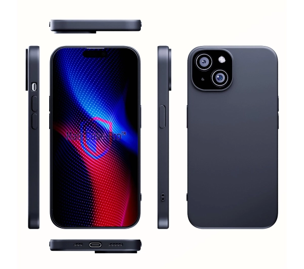 3mk Matt Case Pro do iPhone 15