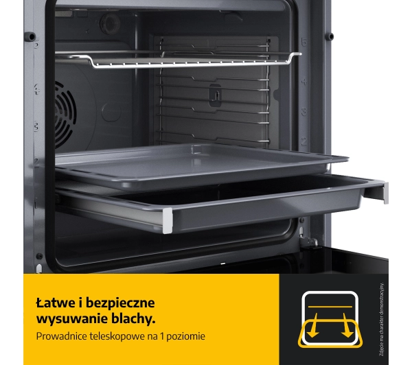 Whirlpool WOI78HT1SBA Funkcje AI Pizza 310C Termoobieg AirFry Czarny - Kup na Raty - RRSO 0%
