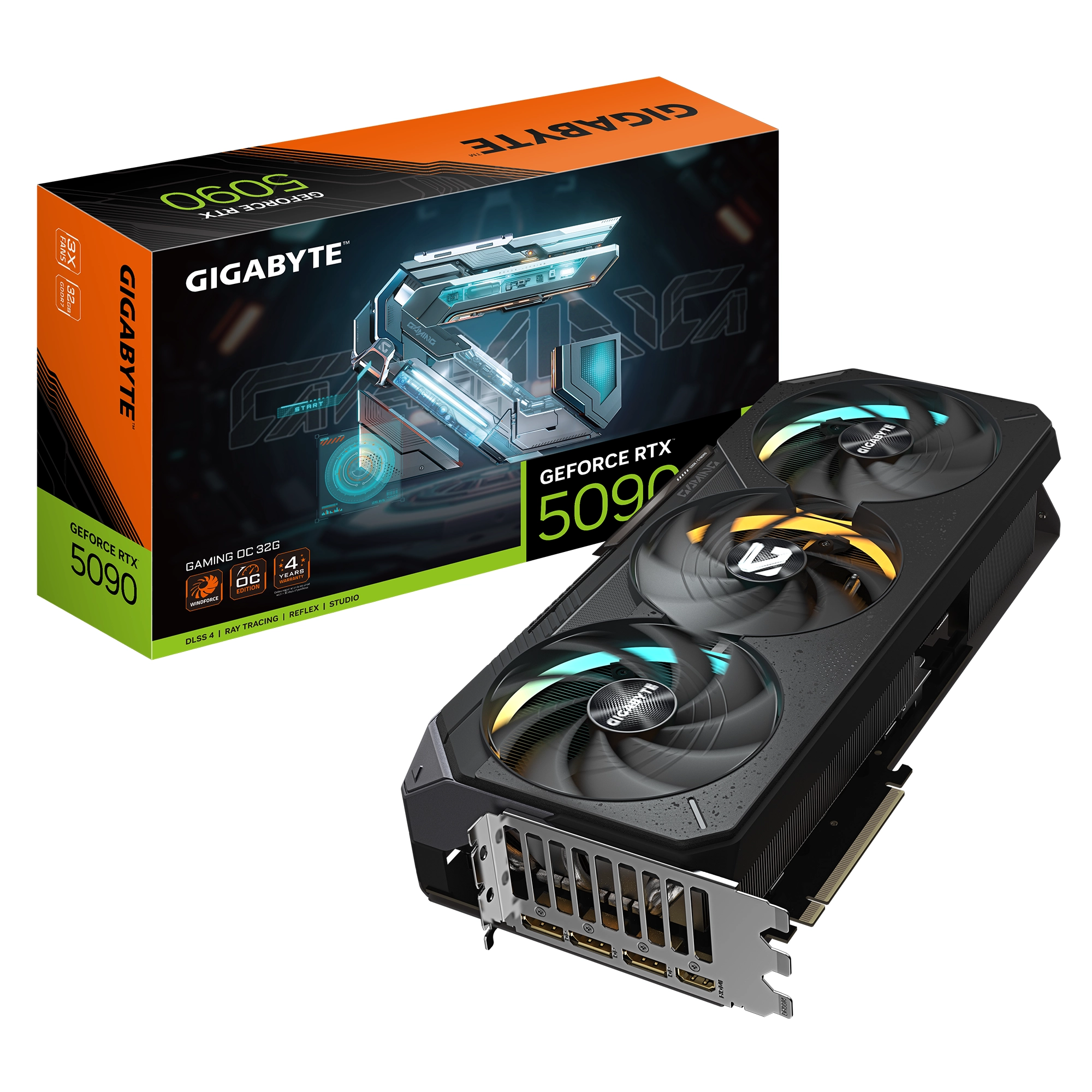 Karta graficzna Gigabyte GeForce RTX 5090 GAMING OC 32GB GDDR7 512bit DLSS 4