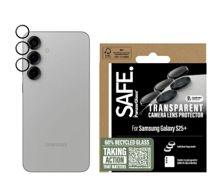 PanzerGlass SAFE by Rings Lens Protector do Galaxy S25 Plus Przezroczysty