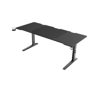 Biurko Genesis Holm Modular 180 180cm Regulacja wysokości Czarny