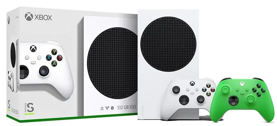Konsola Xbox Series S 512GB + Dodatkowy Pad Zielony
