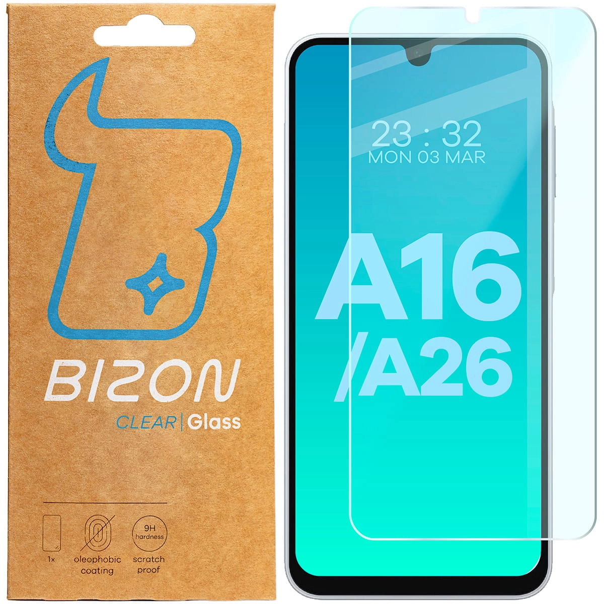 Szkło hartowane Bizon Clear 2 do Galaxy A16 /A26 5G