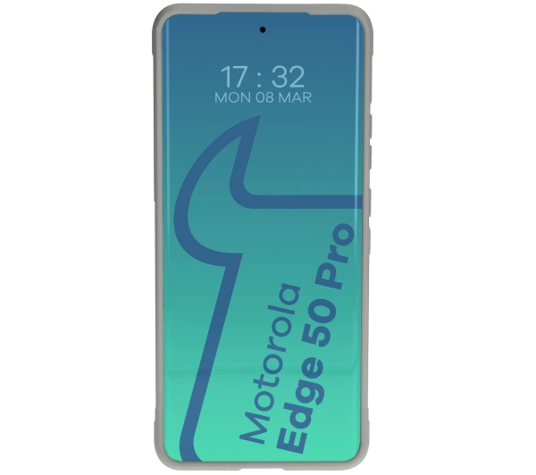 Bizon Tur do Motorola Edge 50 Pro Light Grey