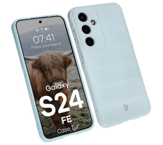 Etui Bizon Tur do Samsung Galaxy S24 FE Light Blue