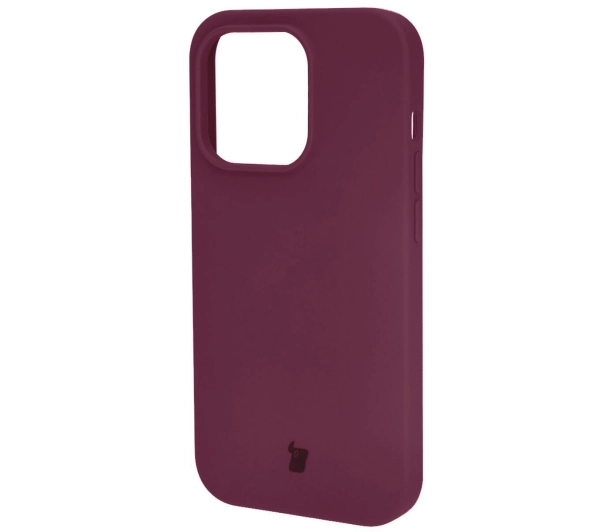 Bizon Silikonowe Soft do iPhone 14 Pro Ciemno-fioletowy