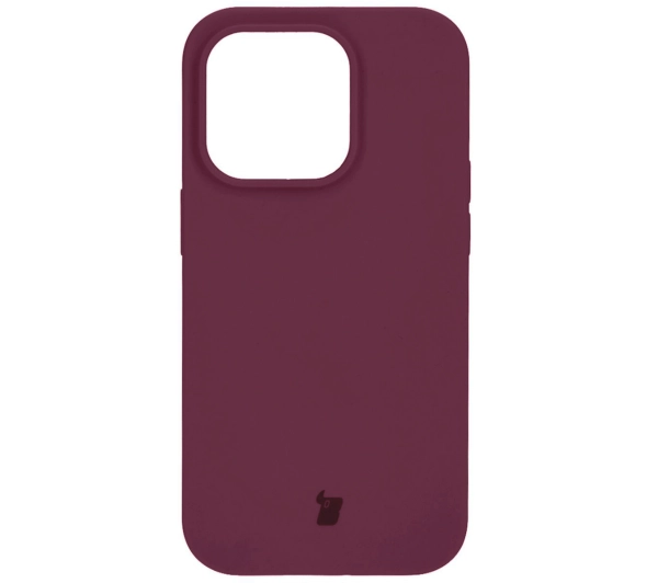 Bizon Silikonowe Soft do iPhone 14 Pro Ciemno-fioletowy