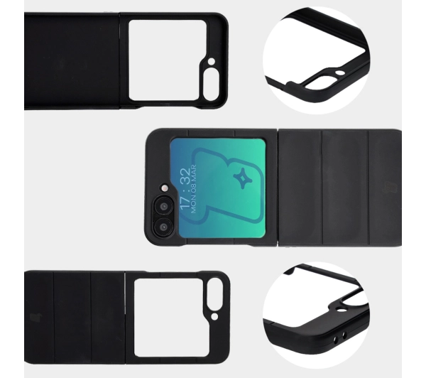 Bizon Tur do Samsung Galaxy Z Flip6 Black