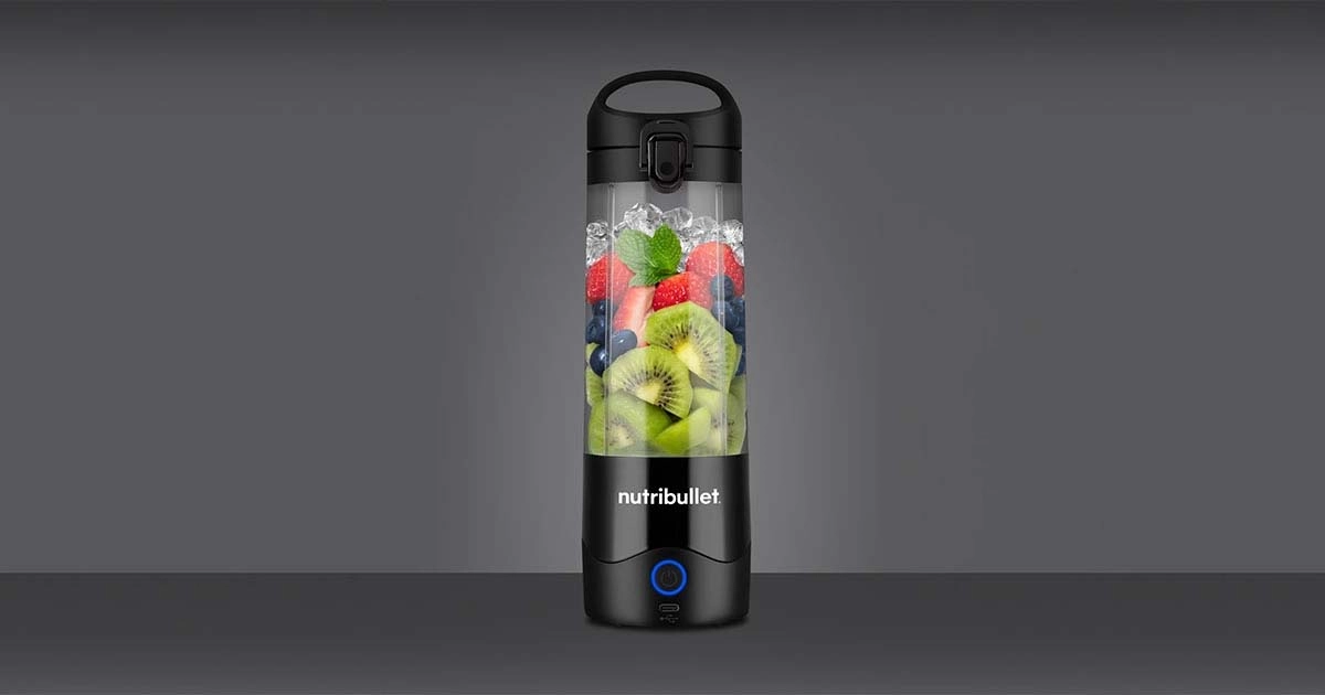Blender kielichowy Nutribullet Portable NBP003B 0,47l Butelka