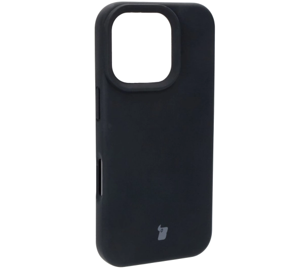 Bizon Silikonowe Soft do iPhone 16 Pro Czarny