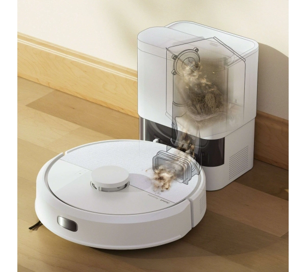 iRobot Roomba 105 Combo Funkcja mopowania Stacja oczyszczająca Tworzenie mapy pomieszczenia 59dB Biały - Kup na Raty - RRSO 0%