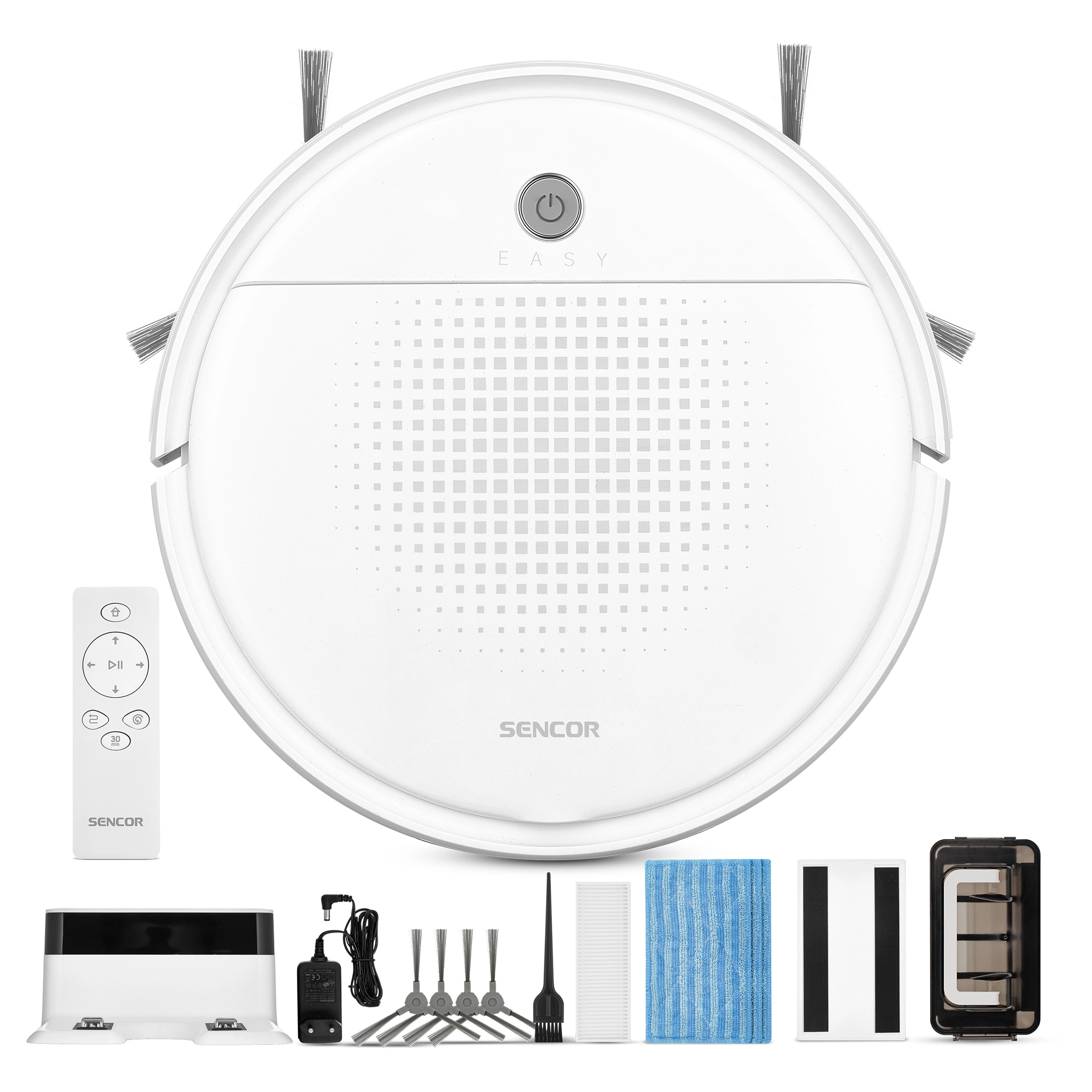 фото Робот-пилосос з вологим прибиранням Sencor SRV 1550WH