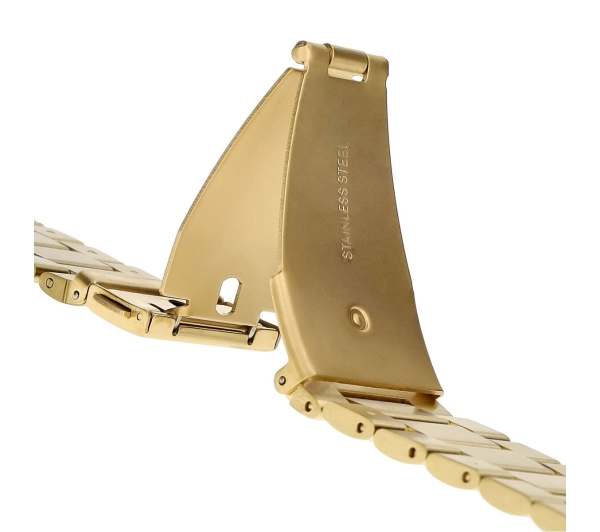 Bizon ze stali nierdzewnej Aura do Apple Watch 49/46/45/44/42mm Złoty