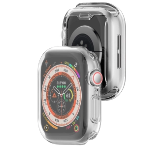 Nakładka na tarczę Bizon Felipe do Apple Watch 10/11 42mm Przezroczysty
