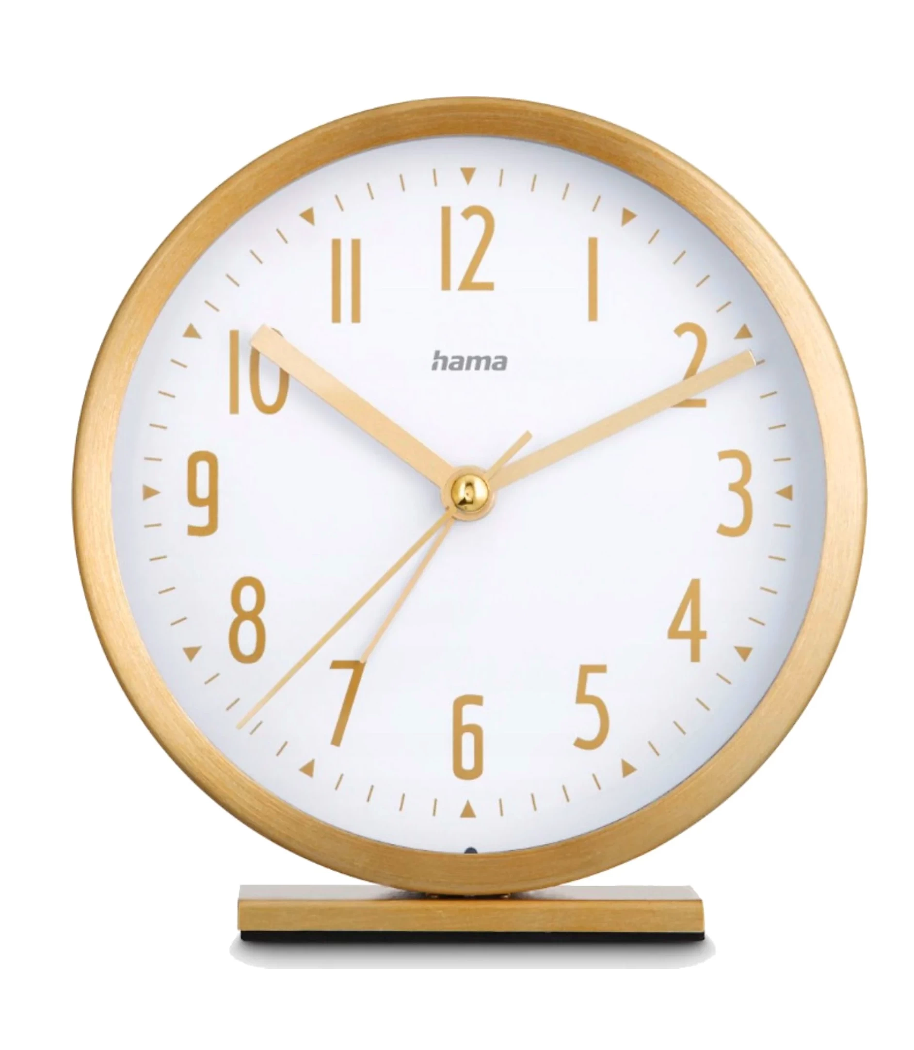 Budzik Hama Skye Średnica 11,3cm Złoty