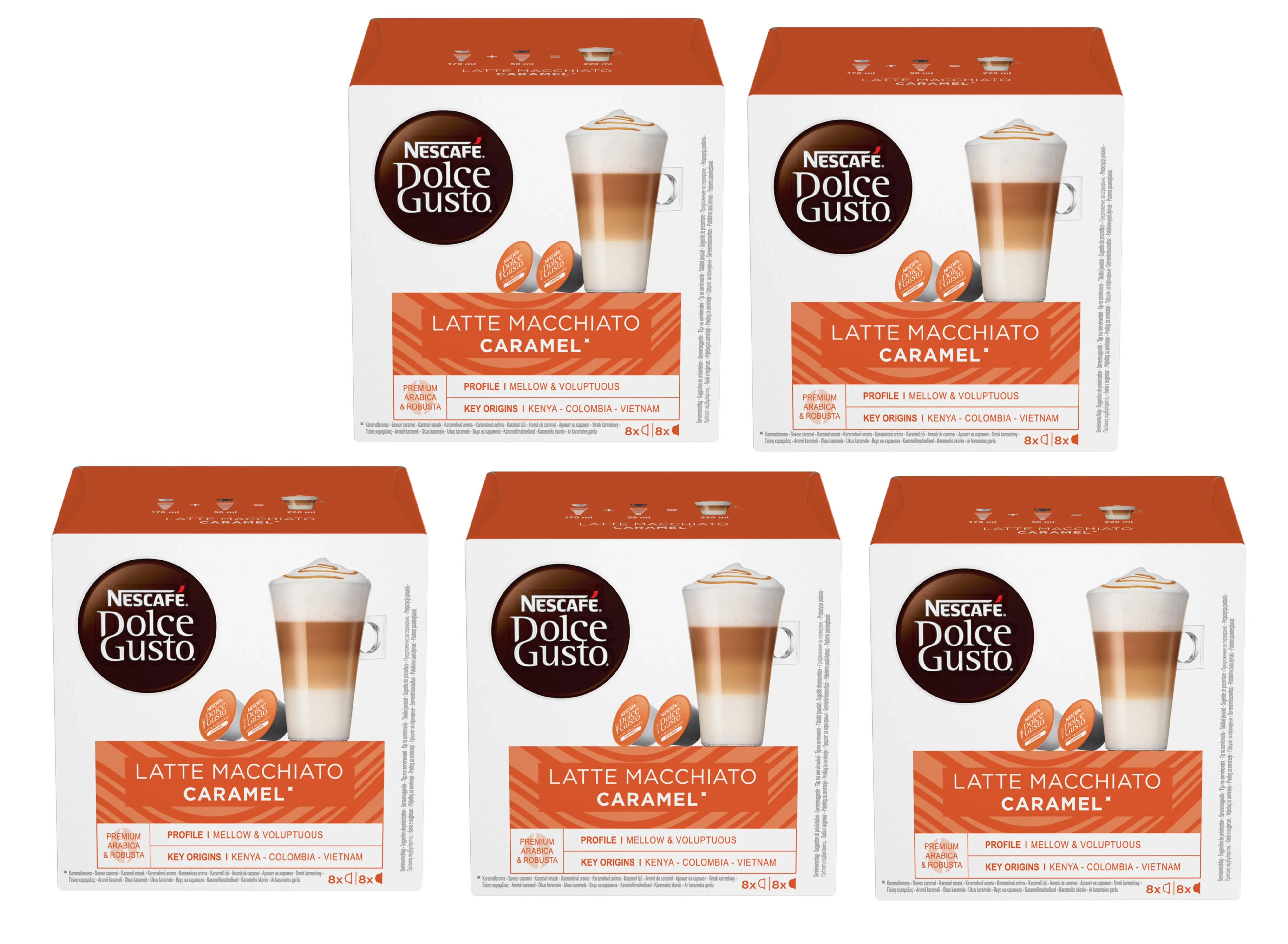 Kapsułki Nescafe Dolce Gusto Latte Macchiato Caramel 80szt.