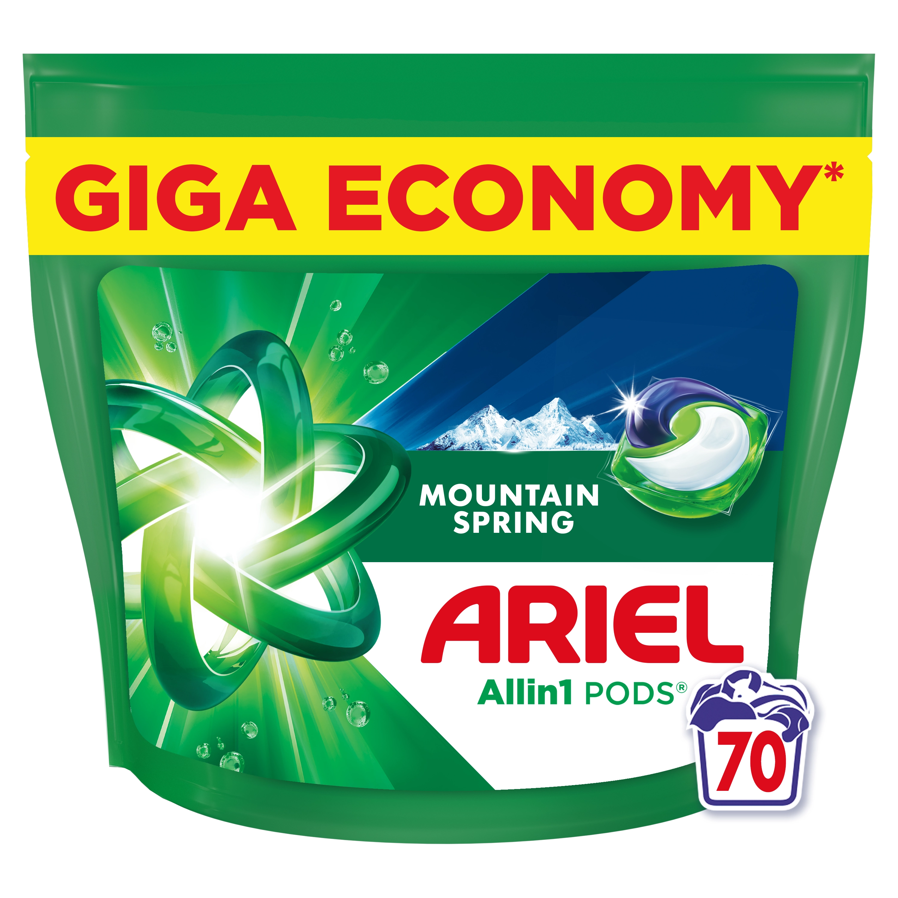 Kapsułki do prania Ariel All in 1 Mountain Spring 70szt.