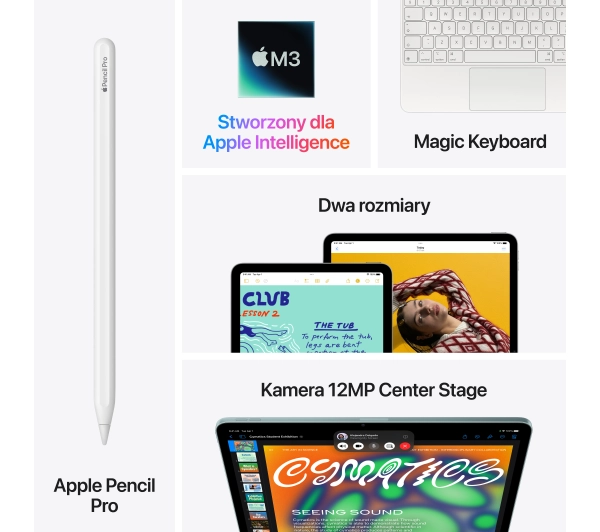 Apple iPad Air 11" M3 7 gen. 2025 128GB Wi-Fi Cellular 5G Fioletowy - Kup na Raty - RRSO 0%
