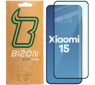Szkło hartowane Bizon pełne Edge 2 do Xiaomi 15