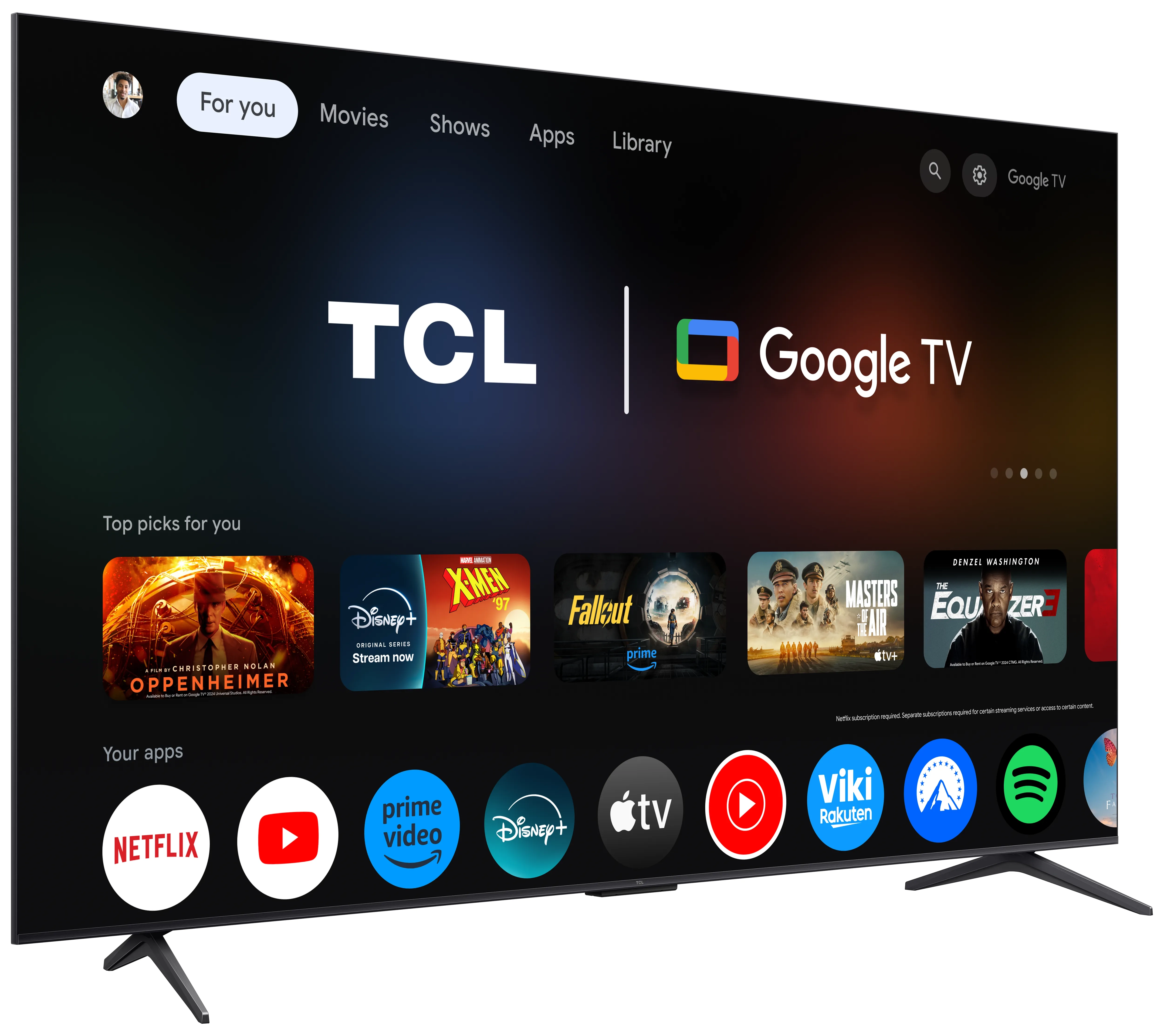 Telewizor TCL 85Q6C 85" QD-Mini LED 4K 144Hz Google TV Dolby Vision IQ Dolby Atmos HDMI 2.1 DVB-T2