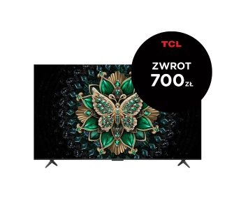 Telewizor TCL 85Q6C 85" QD-Mini LED 4K 144Hz Google TV Dolby Vision IQ Dolby Atmos HDMI 2.1 DVB-T2