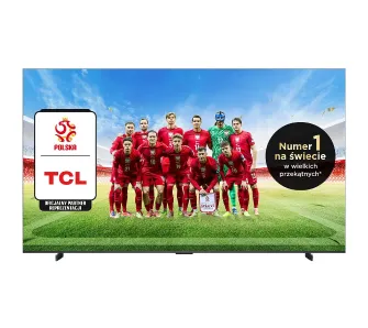 Telewizor TCL 98C6K  98" QD-Mini LED 4K 144Hz Google TV Dolby Vision IQ Dolby Atmos HDMI 2.1 DVB-T2