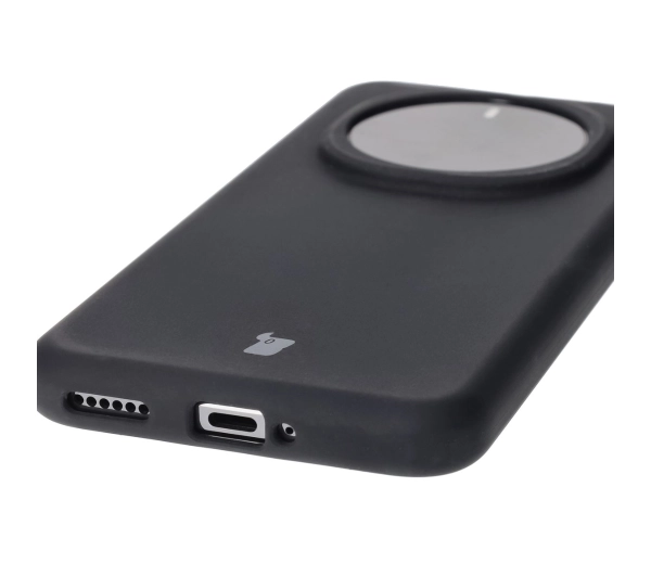 Bizon Silikonowe Soft do Honor Magic7 Pro Czarny