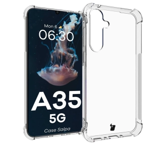 Bizon Elastyczne Salpa do Galaxy A35 5G Przezroczysty