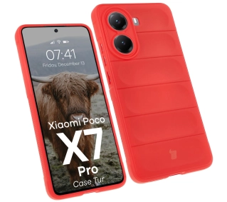 Bizon Tur do Xiaomi Poco X7 Pro Czerwony