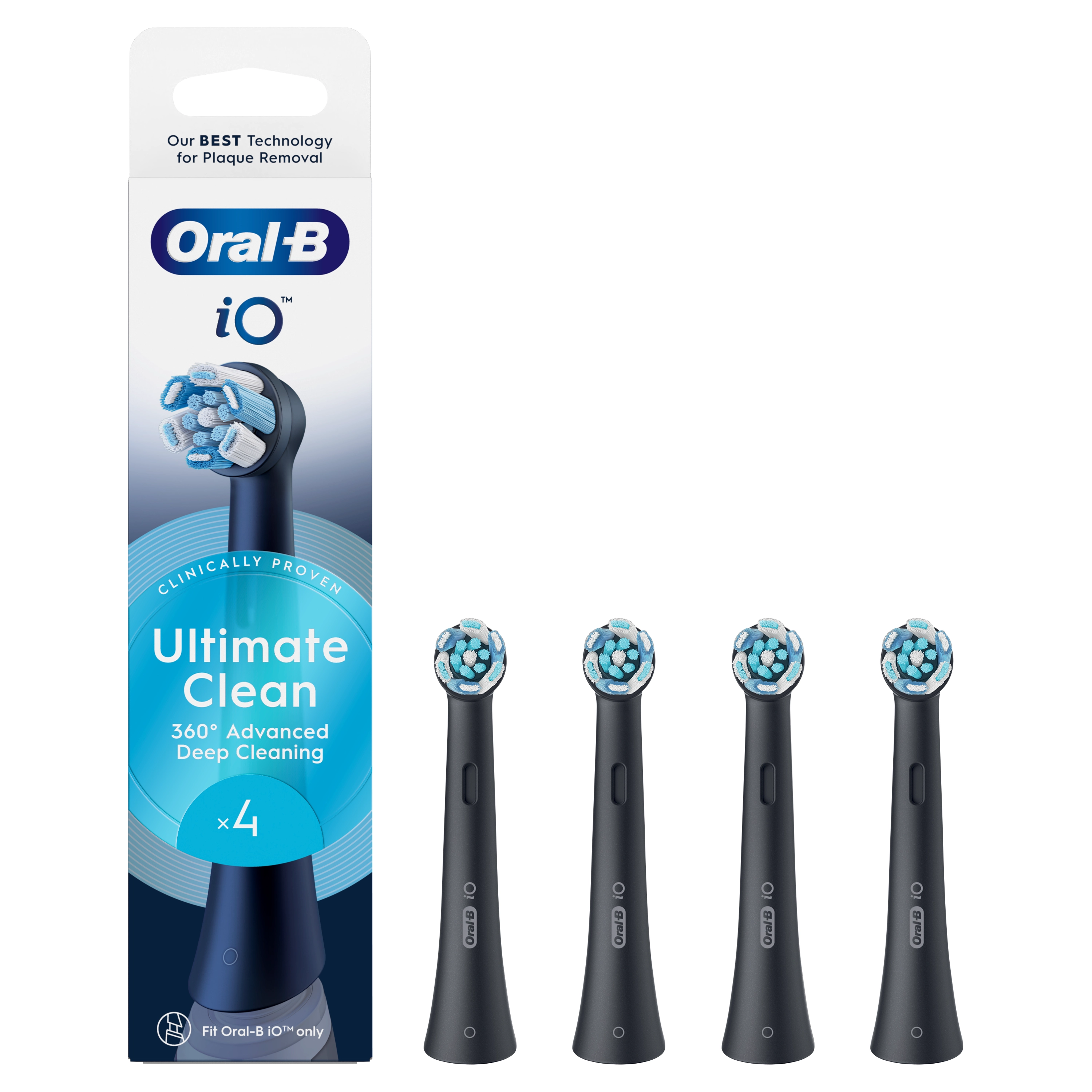 Końcówka do szczoteczki Oral-B iO Ultimate Clean 4szt.