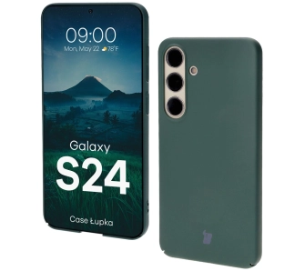 Etui Bizon Łupka do Galaxy S24 Zielony