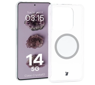 Bizon CrystalO z MagSafe do Xiaomi Redmi Note 14 5G Przezroczyste