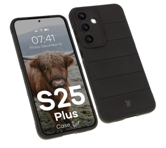 Etui Bizon Tur do Galaxy S25 Plus Czarny