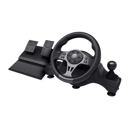 Kierownica Trust GXT 289 Movi Racing z pedałami do PC, PS4, Xbox Series X/S, Xbox One, Nintendo Switch