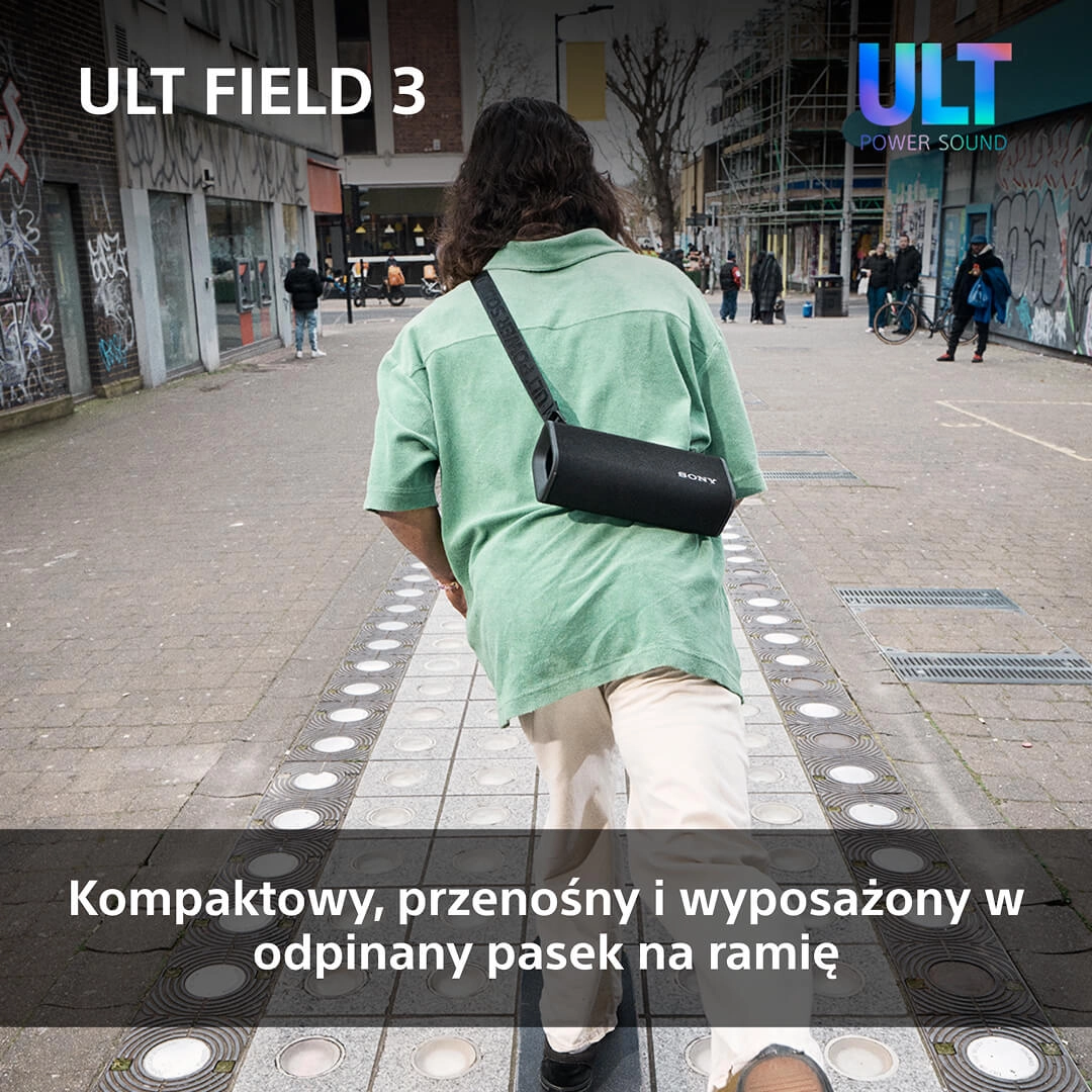 Głośnik Bluetooth Sony ULT Field 3 SRS-ULT30B Czarny