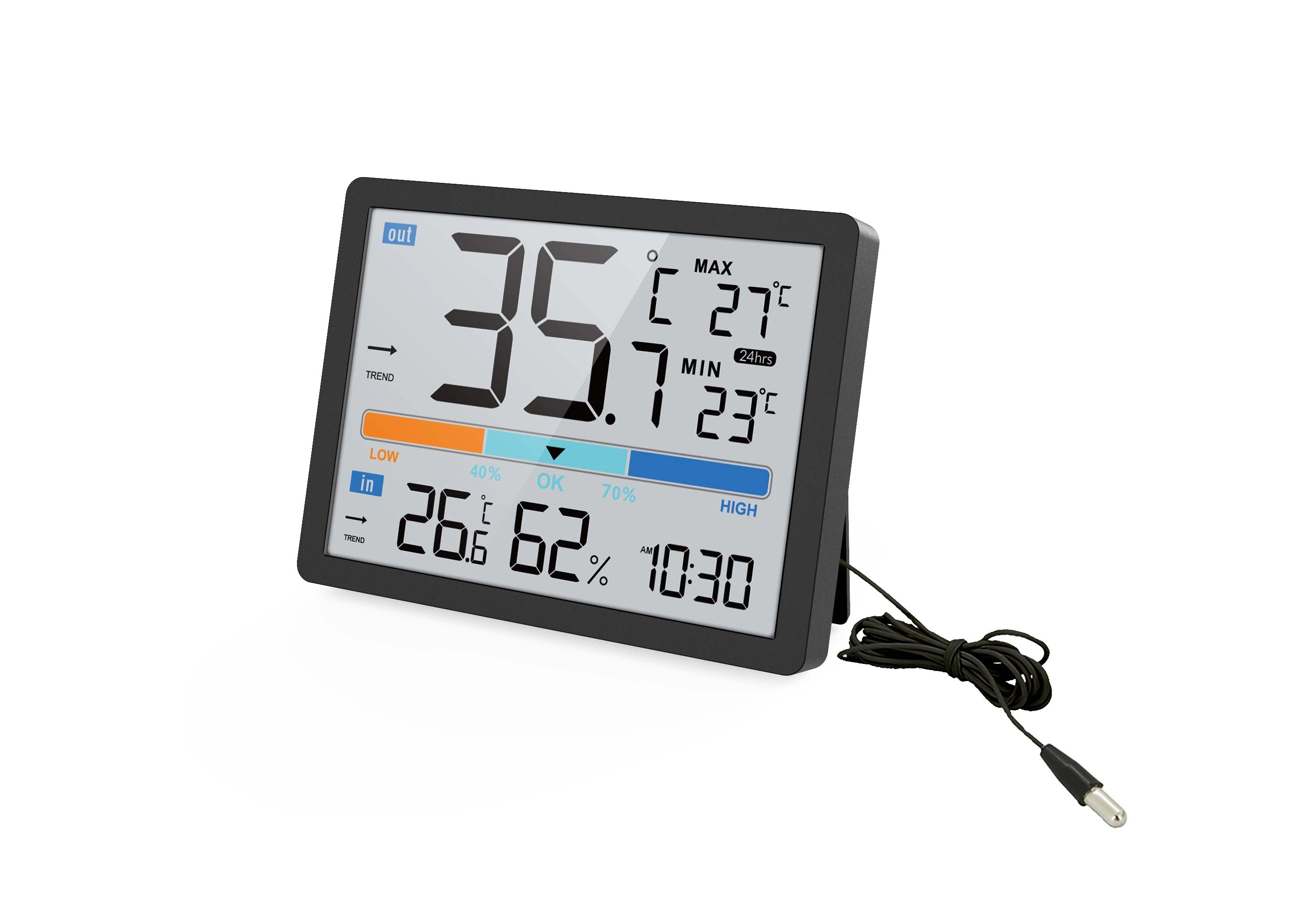 Stacja pogody Raven ESPOG09CZ magnes do metalowych powierzchni