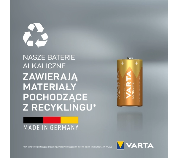VARTA LR14 Longlife 2szt.