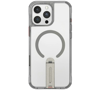 Etui Skinarma Helix Magnetic Charging 360 Rotating Stand do iPhone 16 Pro Max Titanium