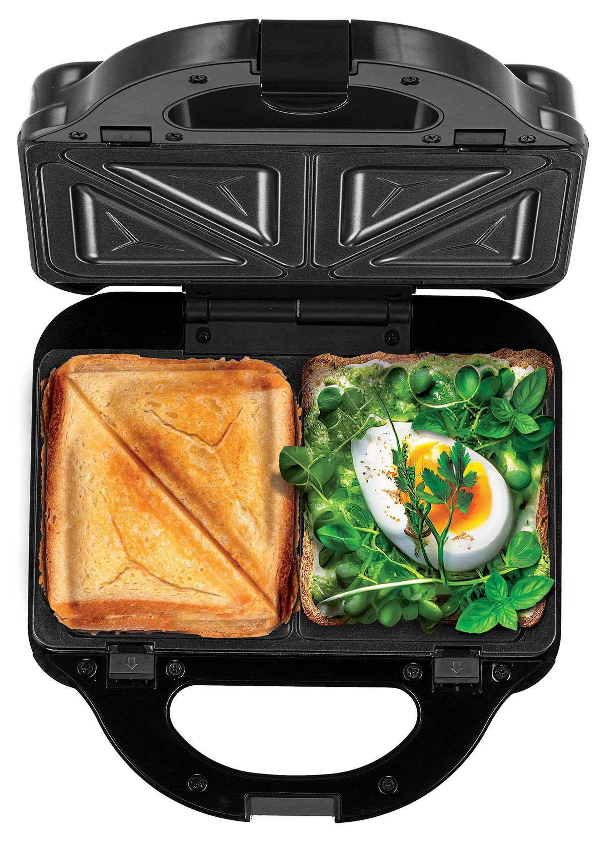 фото Мультимейкер (бутербродниця-вафельниця-гриль-горішниця-апарат для пончиків) MPM MOP-54