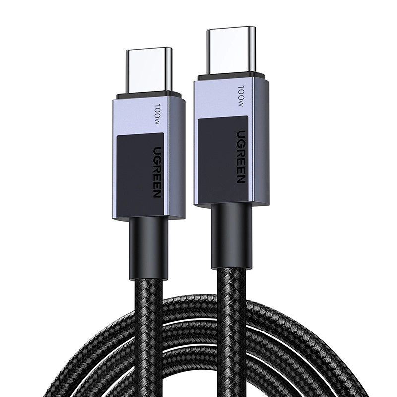 Kabel UGREEN USB-C do USB-C PD L512 3m 100W Szary