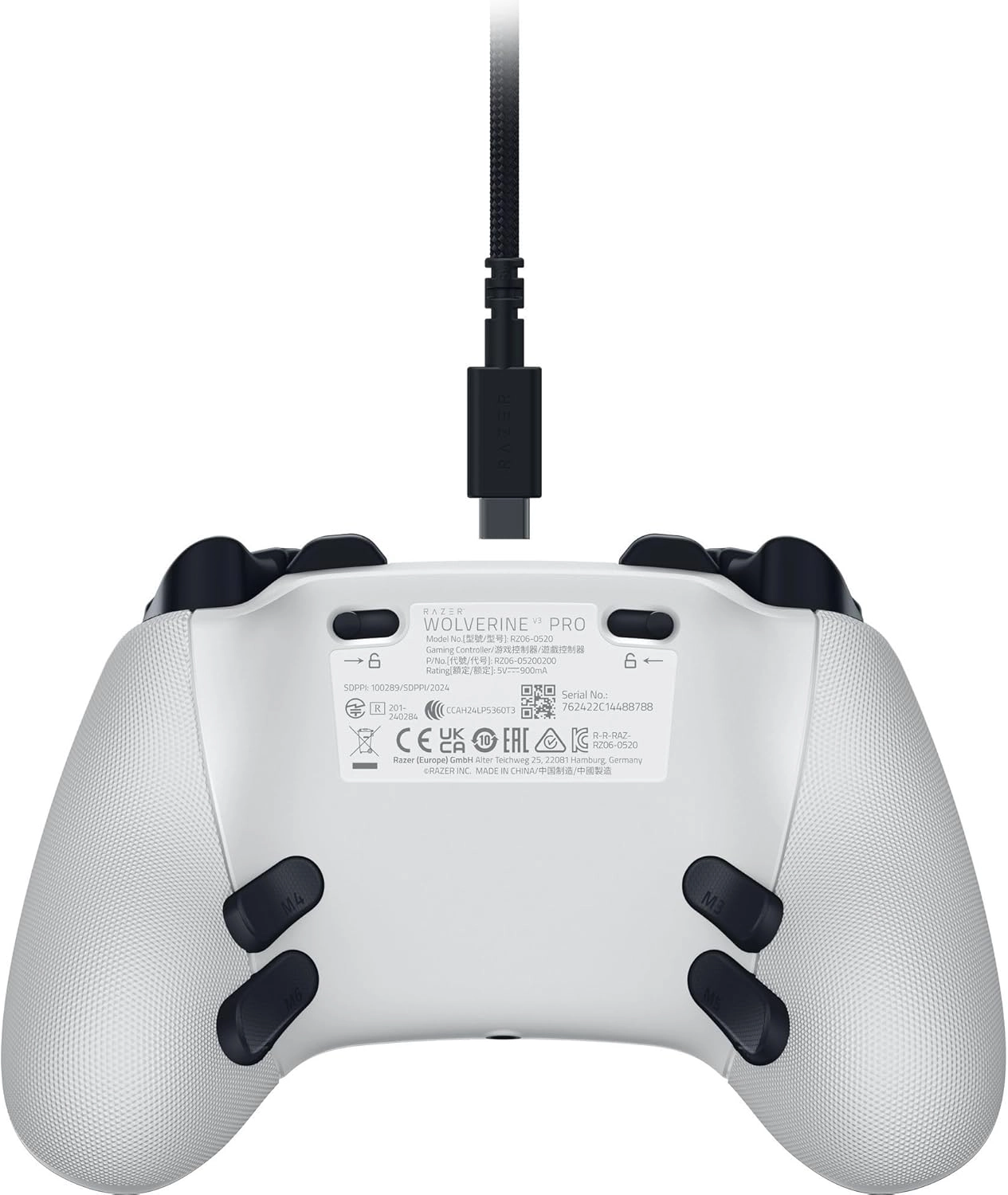 фото Геймпад Razer Wolverine V3 PRO White (RZ06-05200200-R3M1)