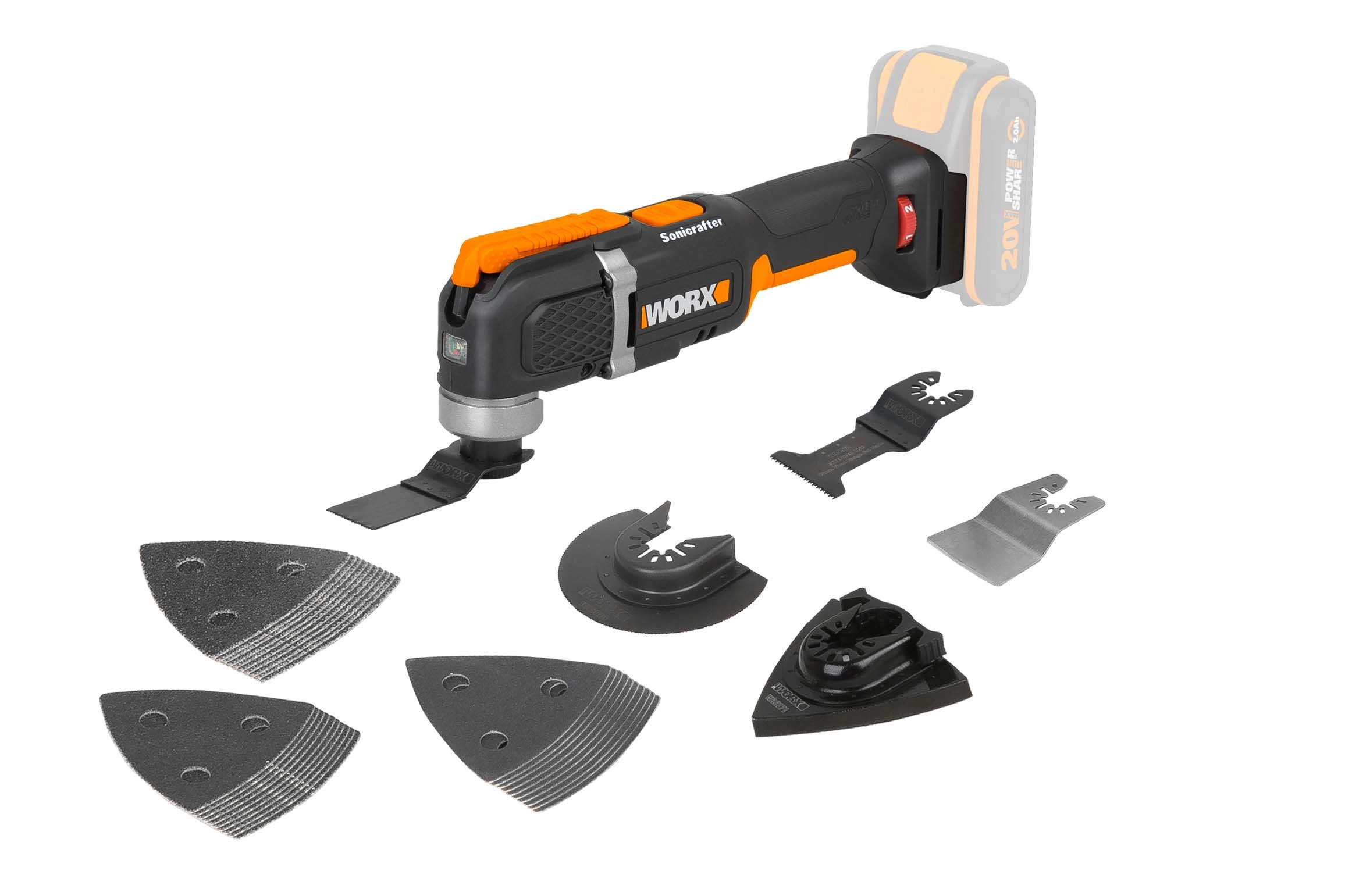 Narzędzie wielofunkcyjne Worx Sonicrafter WX696.9