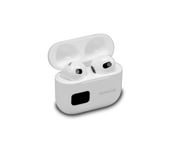 Aiwa EBTW-100WT Douszne Bluetooth 5.3 Biały